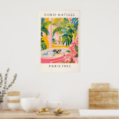 Matisse Pug Print Funny Bathroom Tropical Art (Keuken)