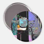 Matisse stijlkoffie-Mok Magneet (Voorkant / Achterkant)