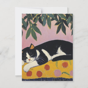 Matisse Zwarte Kat Briefkaart