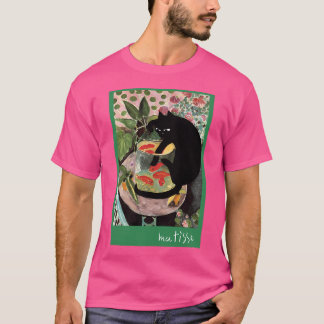 Matisse's goudvis en een kat t-shirt