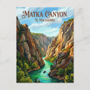 Matka Canyon N. Macedonië Briefkaart
