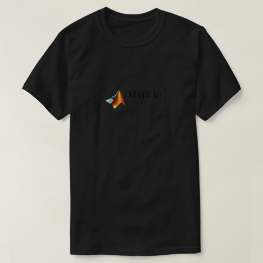 Matlab van hoge kwaliteit logo t-shirt (Design voorkant)