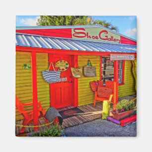 Matlacha Florida Shoe Gallery Boutique Magnet Magneet