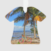 Matlacha Pine Island Florida Tropical Orament (devant)