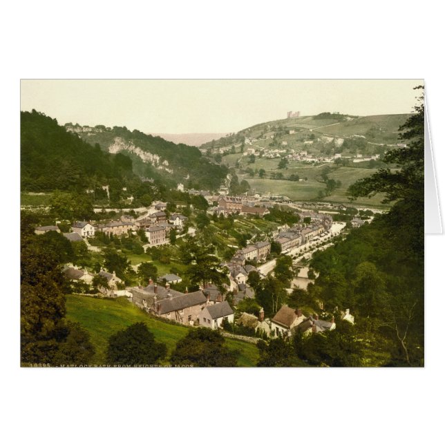 Matlock Bath, Derbyshire, Engeland (Voorkant Horizontaal)