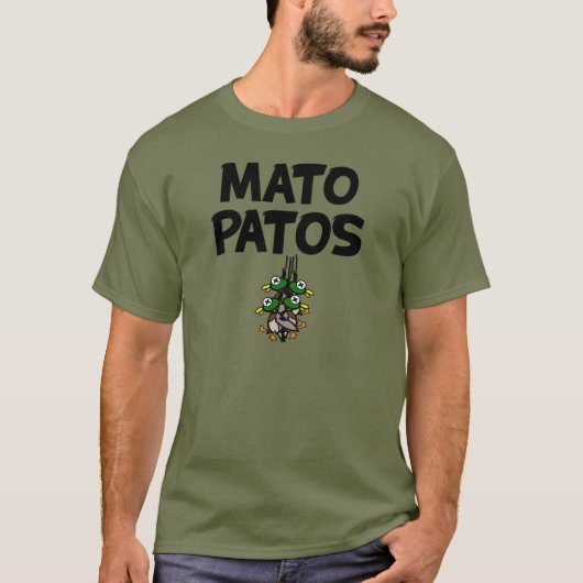 Mato Patos Logo Shirt eendenjacht (Voorkant)