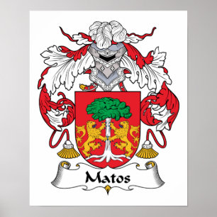 Matos Family Crest Poster