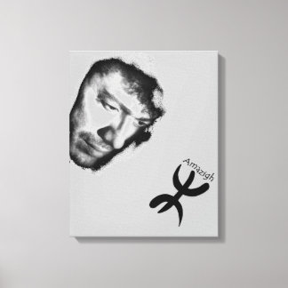 Matoub Lounès Canvas Afdruk