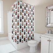 Matreshka Douche rideau (En situation)