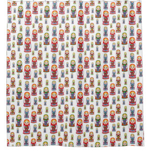 Matreshka Douchegordijn