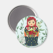 Matreshka Magnet Magneet (Voorkant / Achterkant)