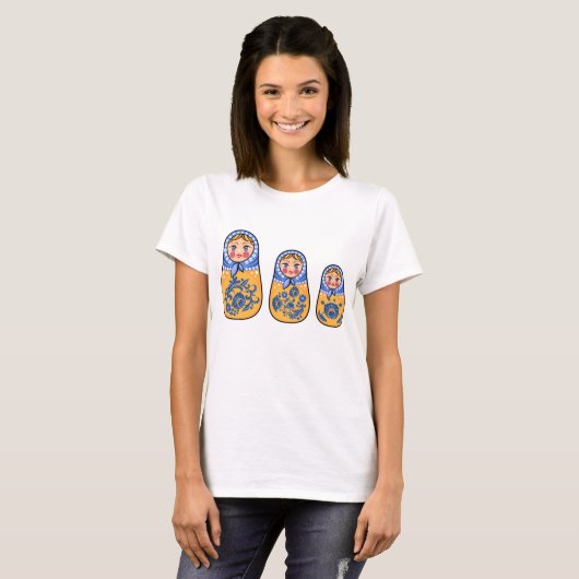 Matreshka T-shirt (Voorkant volledig)