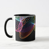 Matrice de lumière colorée Mug personnalisé (Gauche)