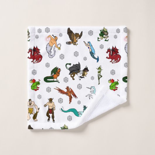 Matrices et monstres de D&D (Gant de toilette)