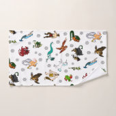 Matrices et monstres de D&D (Serviette à main)