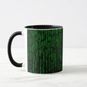 Matrix achtergrond mok (Links)