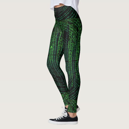 Matrix Binaire Code Leggings (Links)