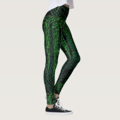 Matrix Binaire Code Leggings (Rechts)