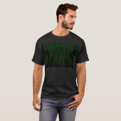 Matrix Binaire Code T-Shirt (Voorkant volledig)