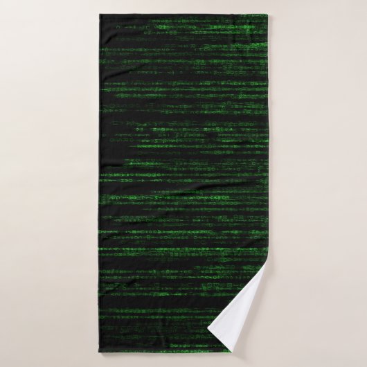 Matrix-code Badhanddoek (Badhanddoek)