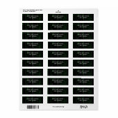 Matrix-code Etiket (Full Sheet)