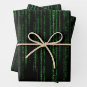 Matrix-code Inpakpapier Vel (In situ)