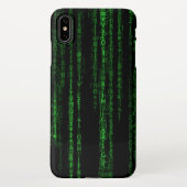 Matrix-code iPhone Hoesje (Achterkant)