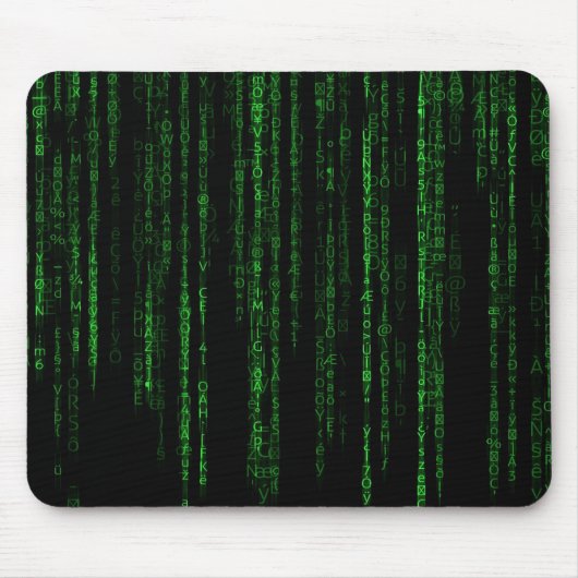 Matrix-code Muismat (Voorkant)