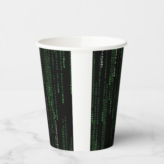 Matrix-code Papieren Bekers (Links)