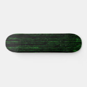 Matrix-code Skateboard (Horizontaal)