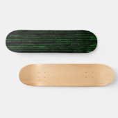 Matrix-code Skateboard (Horizontaal)
