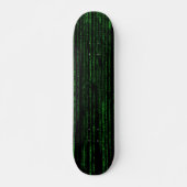 Matrix-code Skateboard (Voorkant)