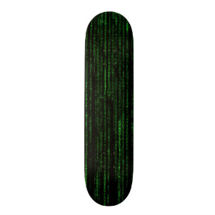 Matrix-code Skateboard