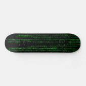 Matrix-code Skateboard (Horizontaal)
