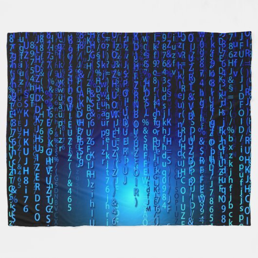 MATRIX FLEECE DEKEN (Voorkant (Horizontaal))