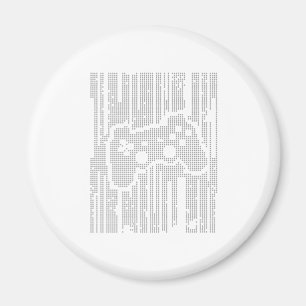 Matrix Pad - Controller gamer Video Games Gaming Magneet