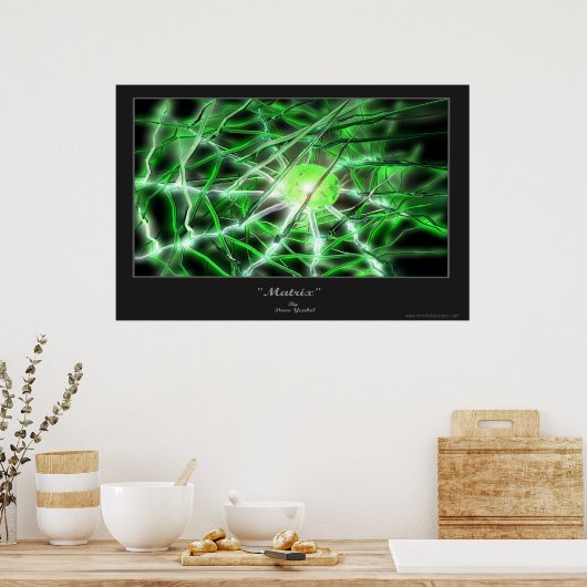 Matrix Poster (Keuken)