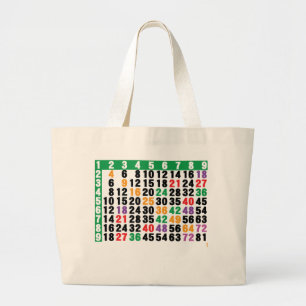 matrix van 12x12 grote tote bag