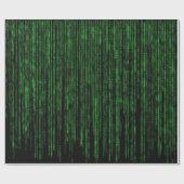 Matrixcode 1 Verpakkingspapier Cadeaupapier (Vlak)