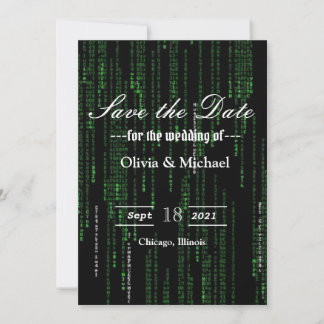 Matrixcode Save The Date