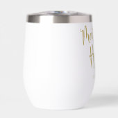 Matron d'honneur Nom cadeau Or et noir (Avant)