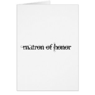 Matron of Honor
