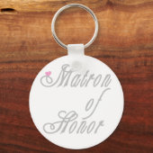 Matron of Honor Classy Grays Sleutelhanger (Voorkant)