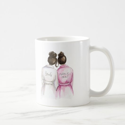 Matron of Honor? Mok Dk Brunette Bride Dk Br Maid (Rechts)