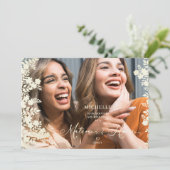 Matron of Honor proposal Botanical Lijst Photo (Staand voorkant)