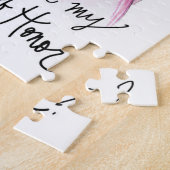 Matron of Honor? Puzzle Bl Bun Bride Bl Bun Maid Legpuzzel (Zijkant)