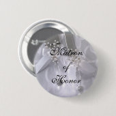 Matron of Honor Ronde Button 5,7 Cm (Voorkant /achterkant)