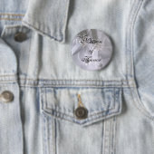 Matron of Honor Ronde Button 5,7 Cm (In situ)