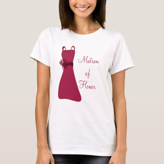Matron of Honor T-shirt (Voorkant)