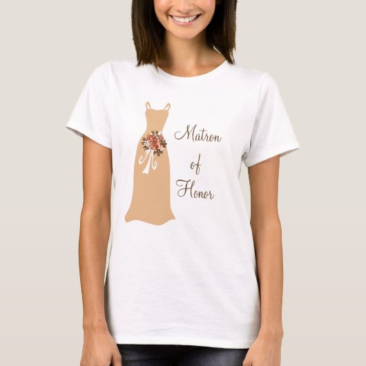 Matron of Honor T-shirt (Voorkant)